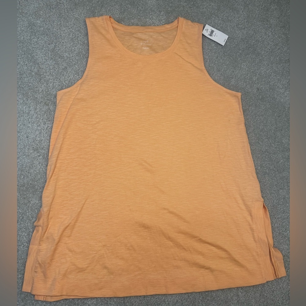 J. Jill Peach Sleeveless Tank NWT msrp $44